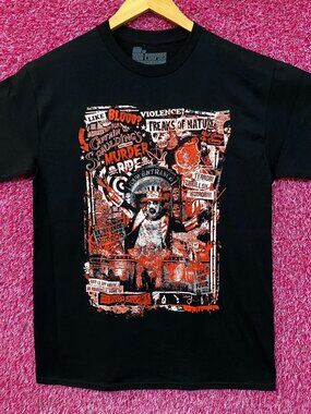 House of 1000 Corpses Murder Ride Graphic T-Shirt Medium